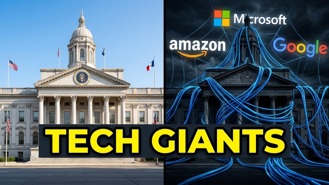 The Cloud Hostage: How 3 Tech Giants Control Every Government 🌐