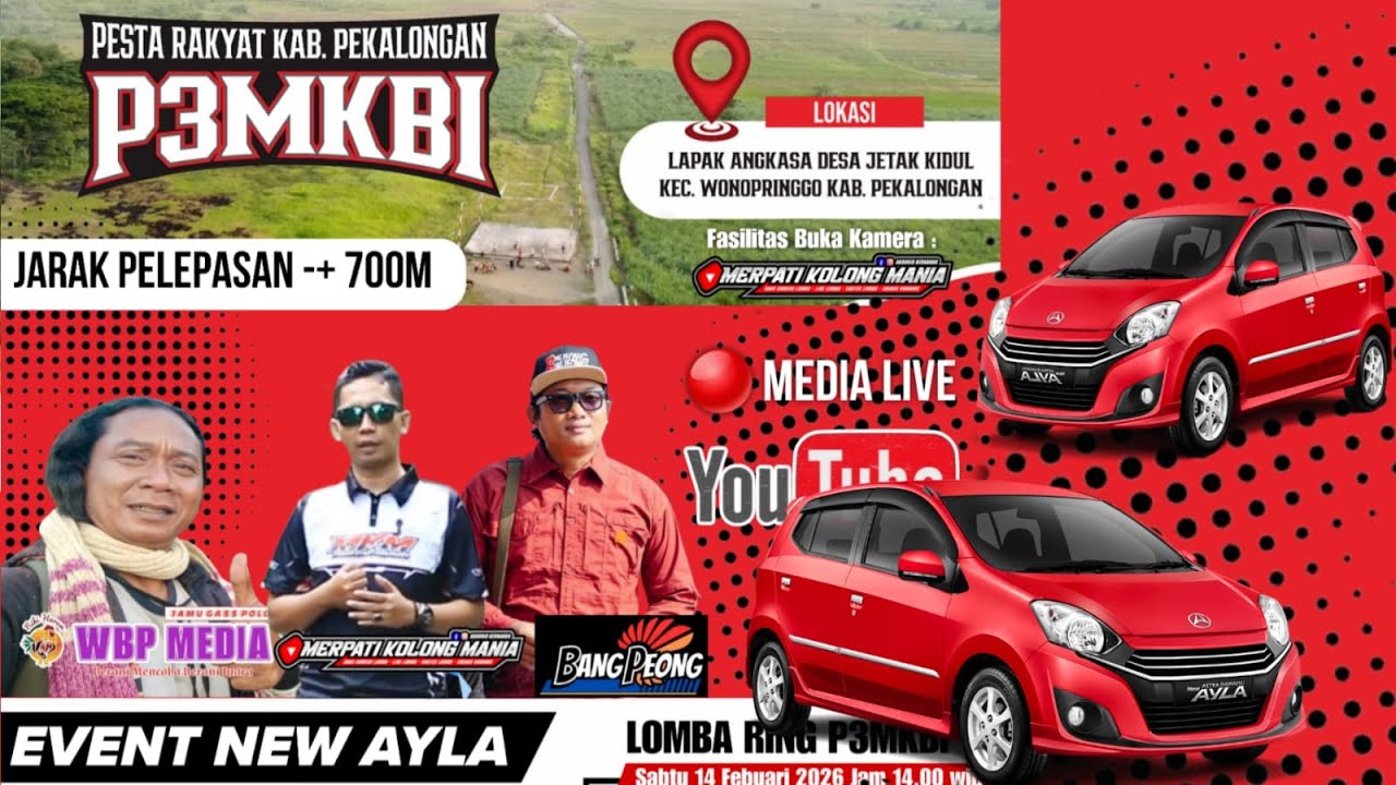 🔴LIVE BABAK 6 - FINAL NEW AYLA  MKM ft P3MKBI LAPAK ANGKASA JETKID PEKALONGAN 15 Febuari 2026
