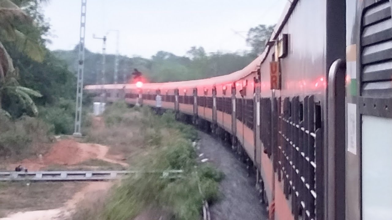 Tambaram - Thiruvananthapuram : Full Journey : 16121 Amrith Bharath Express