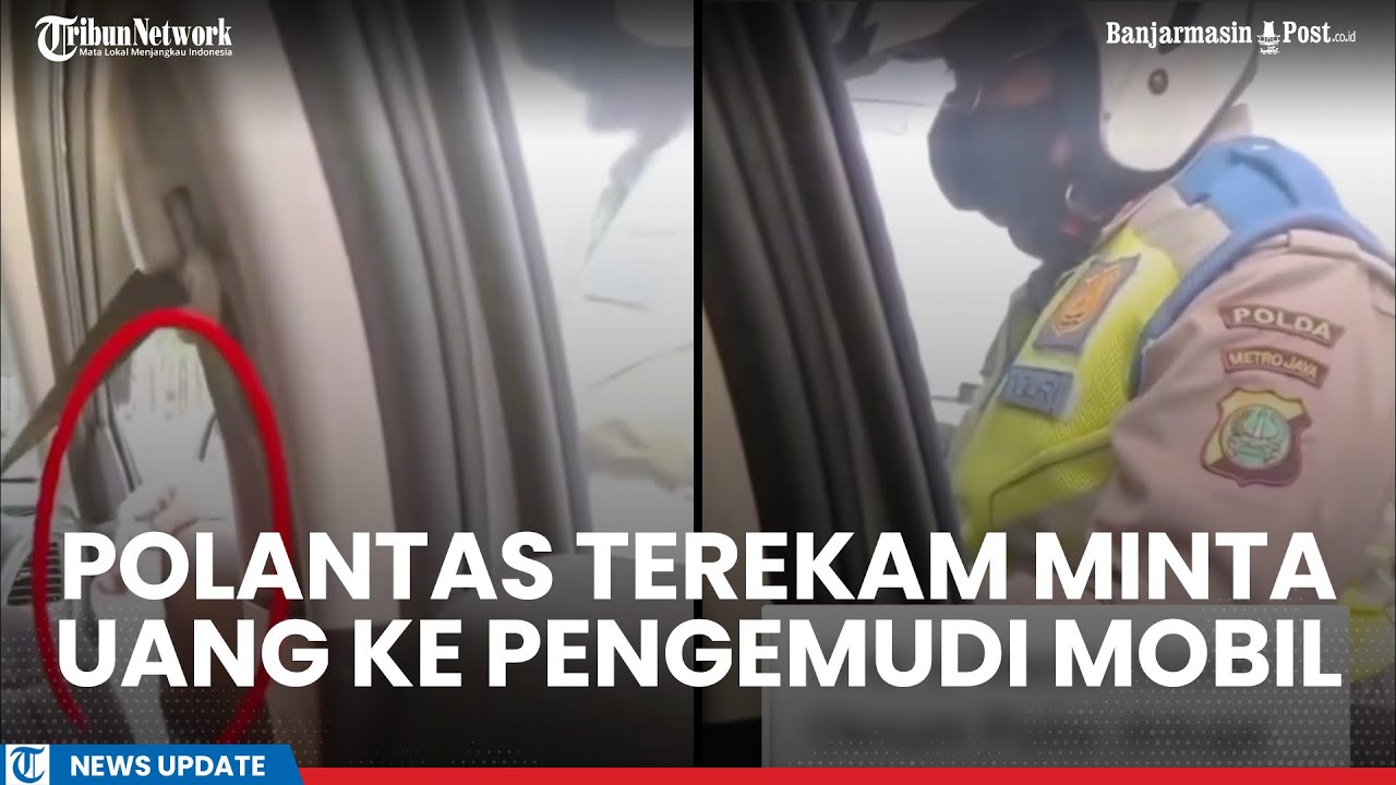 Polantas Terciduk Minta Uang ke Pengemudi Mobil, Kini Diperiksa Propam dan Siap Dihukum Sanksi Etik