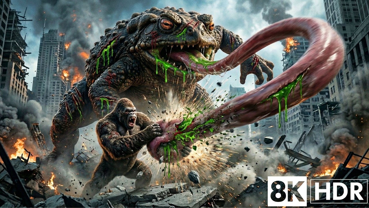 KING KONG VS GIANT MUTANT TOAD 🐸 | Failed Experiment Monster Battle | Kong’s Epic Battles