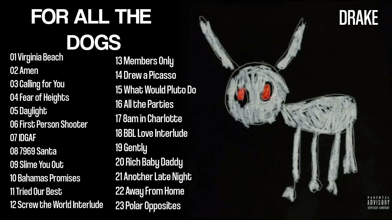 Drake - For All The Dogs (Full Album)