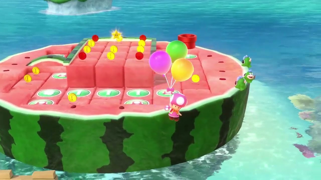 Super Mario Party: Partner Party #011 - Watermelon Walkabout - Bowser & Waluigi vs Rosalina & Luigi
