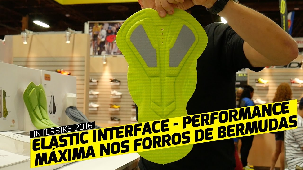 Pedaleria - Interbike 2016 - Elastic Interface - Forros de alta performance para bermudas e breteles