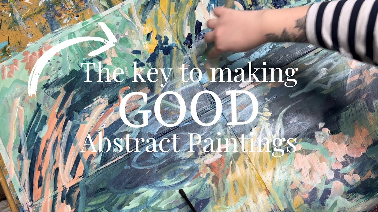 Painting Abstracts - Contrast and Rhythm