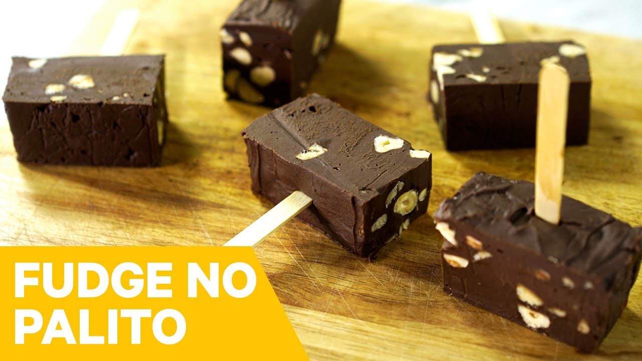 FUDGE DE CHOCOLATE NO PALITO | Melhores Receitas Tastemade