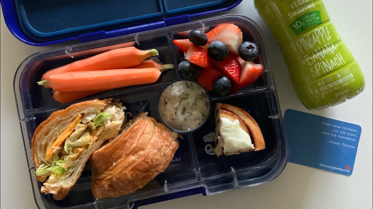 Watch Me Make Lunch 006 - Leftover Roasted Chicken Croissant