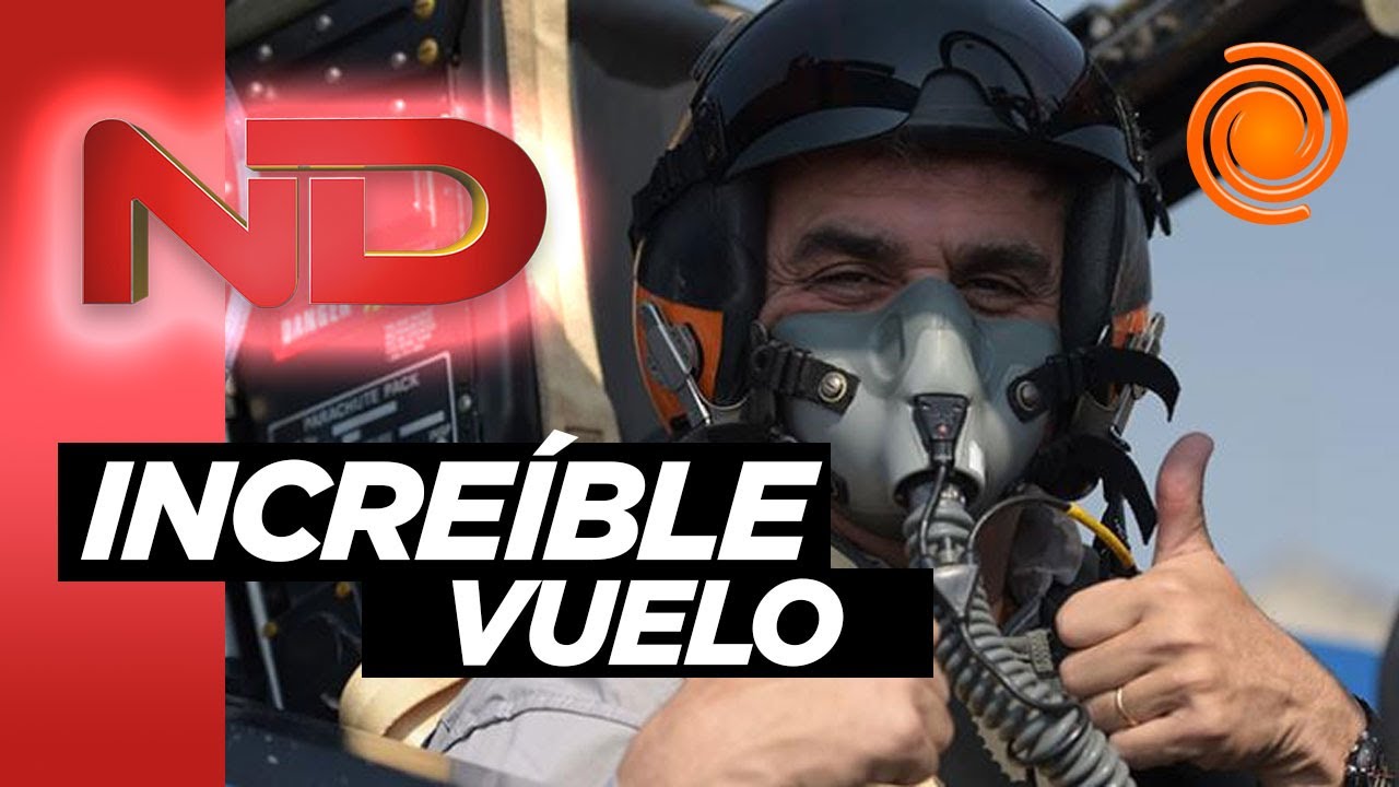 PURA ADRENALINA. Así fue la experiencia de volar un Pampa y recorrer el cielo de Córdoba a 880 km/h