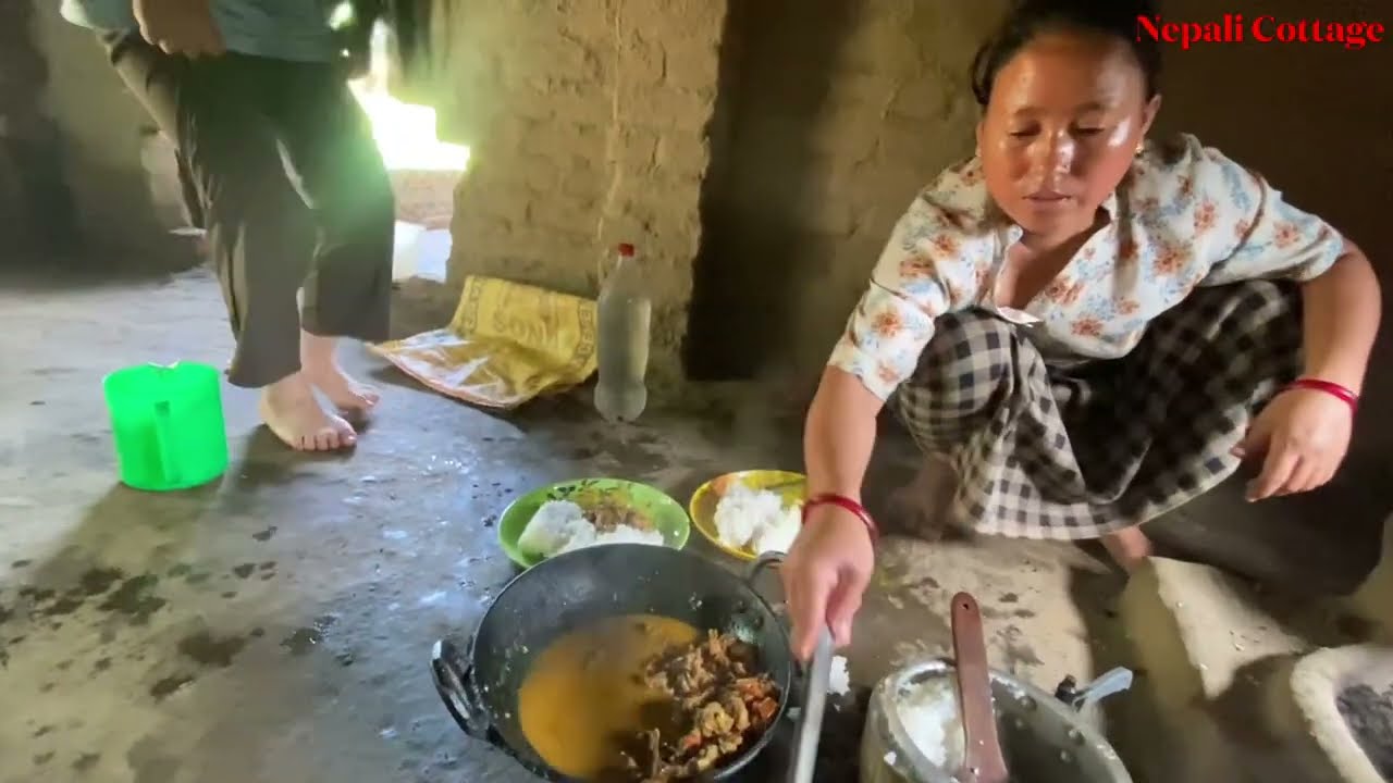 Organic food kitchen@XPB23 @RuralChautari #Nepali Cottage