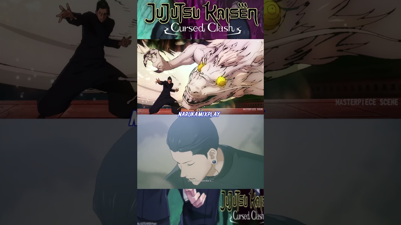 Suguru Geto Rainbow Dragon (Anime VS Game) Comparison - JJK Cursed Clash #jjk #geto #cursedclash
