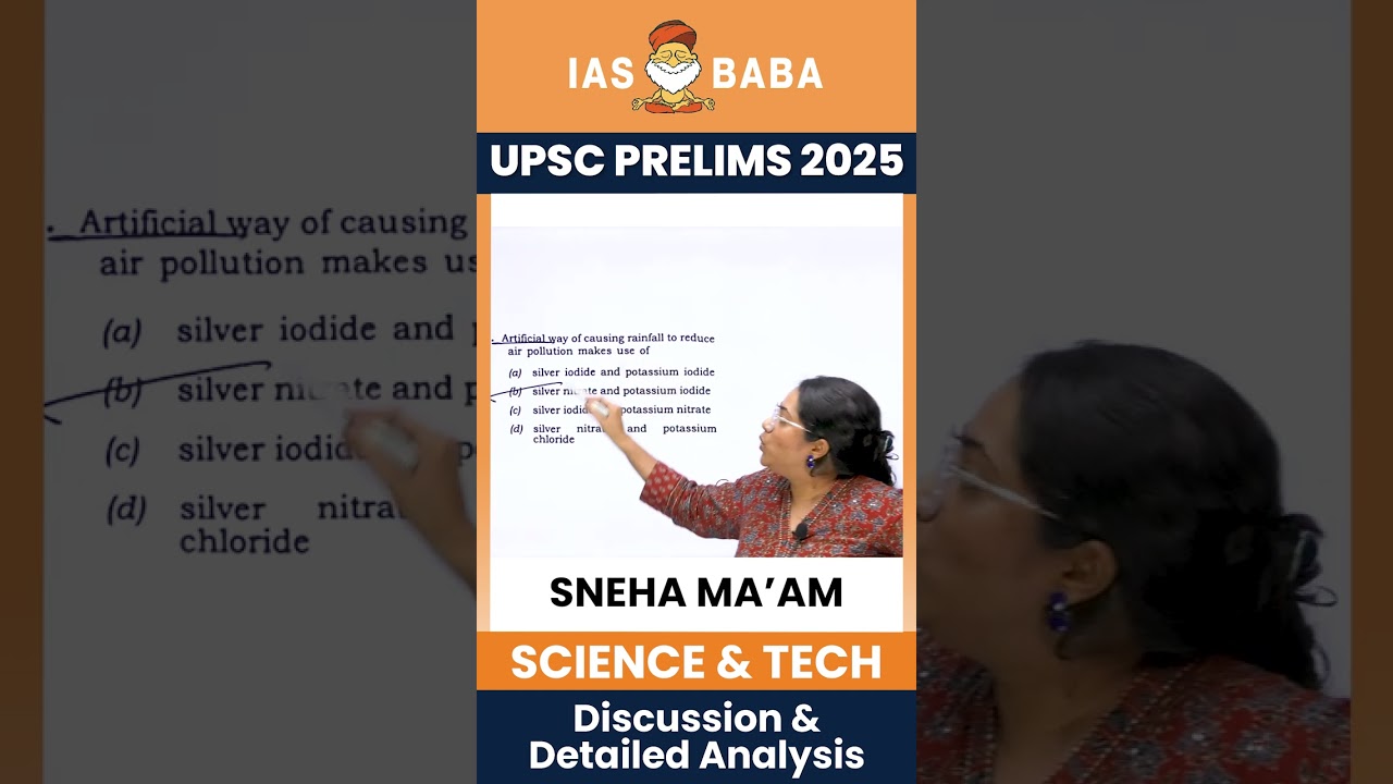 UPSC Prelims 2025 | GS Paper 1 - Science & Technology Analysis, Thought Process & Strategy|IASBABA