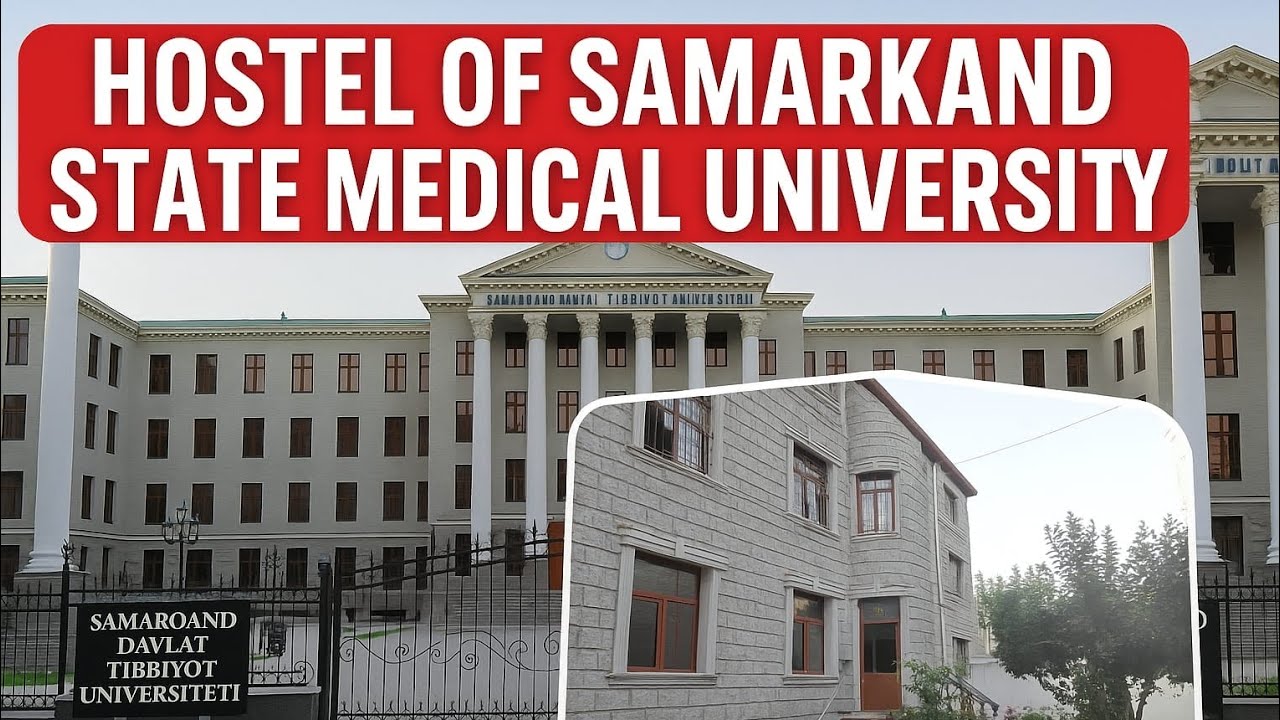 🎥 Actual Distance from Hostel to Samarkand State Medical University!  