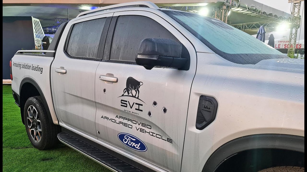 2024 Ford Ranger SVI armoured vehicle