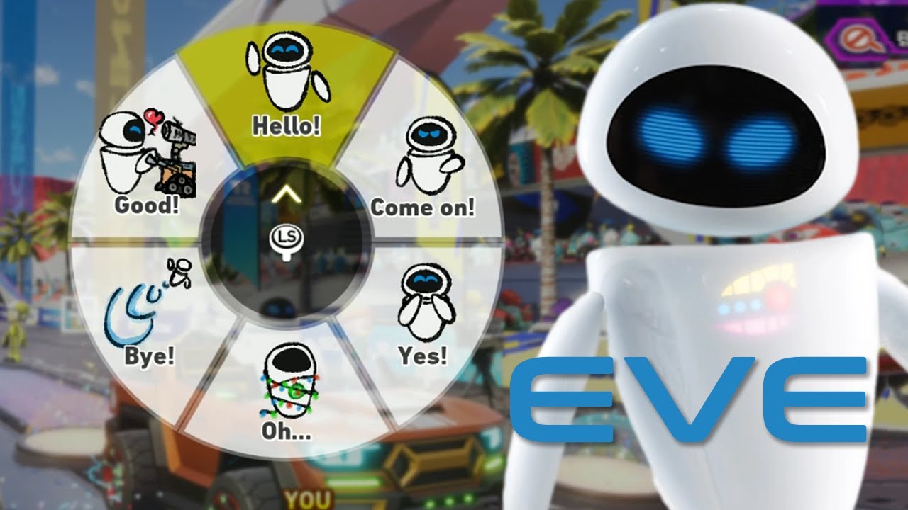 Sonic Racing: CrossWorlds: EVE Replaces Pinky the Ghost Mod