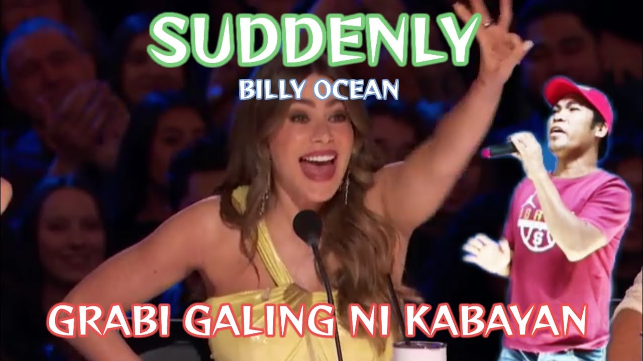 SUDDENLY BY:BILLY OCEAN AMERICAN GOT TALENT AUDITION VIRAL PARODY ♥️♥️♥️