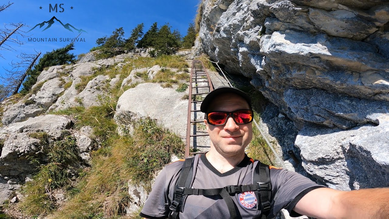 4 Gipfelkreuze Pölven mit Klettersteig in der nähe Wilden Kaiser Söll Hohe Salve Bad Häring Schwoich