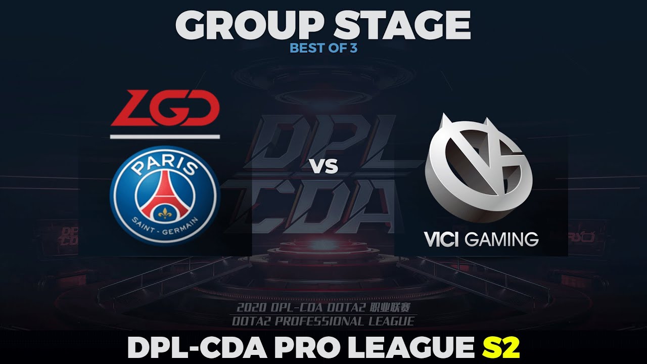 PSG.LGD vs Vici Gaming Game 2 - DPL-CDA Season 2: Group Stage w/ MLP & johnxfire
