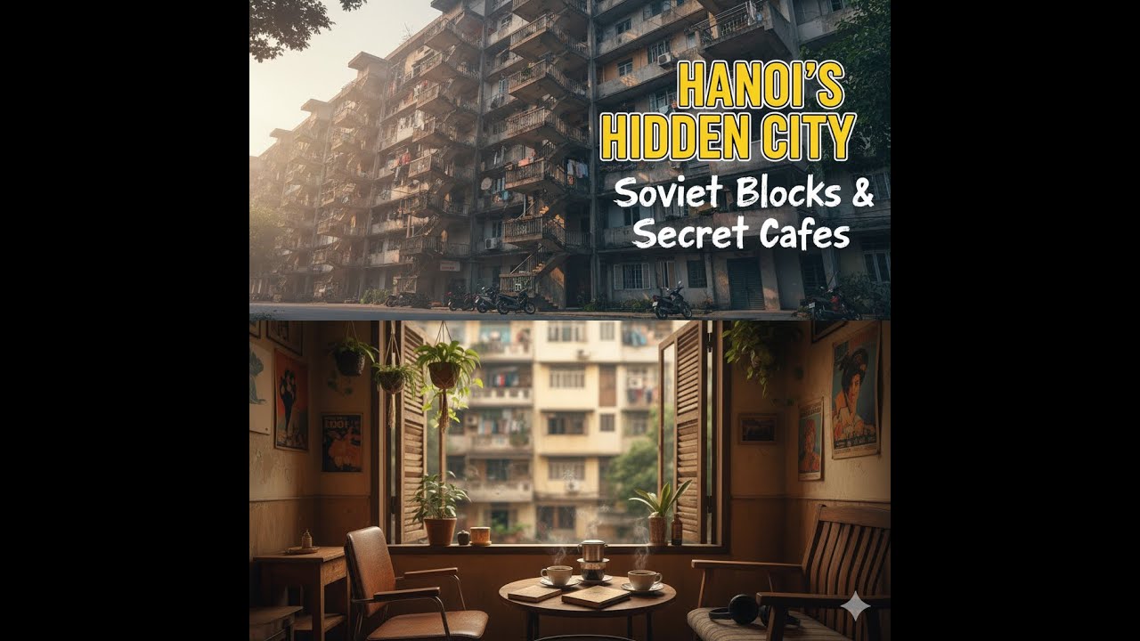 Hanoi's Hidden City: Soviet Blocks, Hidden Cafes & Life's Big Questions (ft. Scott & Erica)