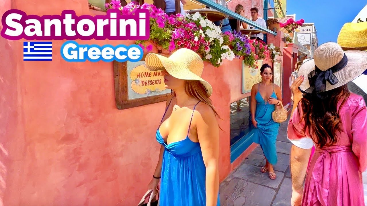 SANTORINI GREECE - WHERE PARADISE MEETS THE SEA