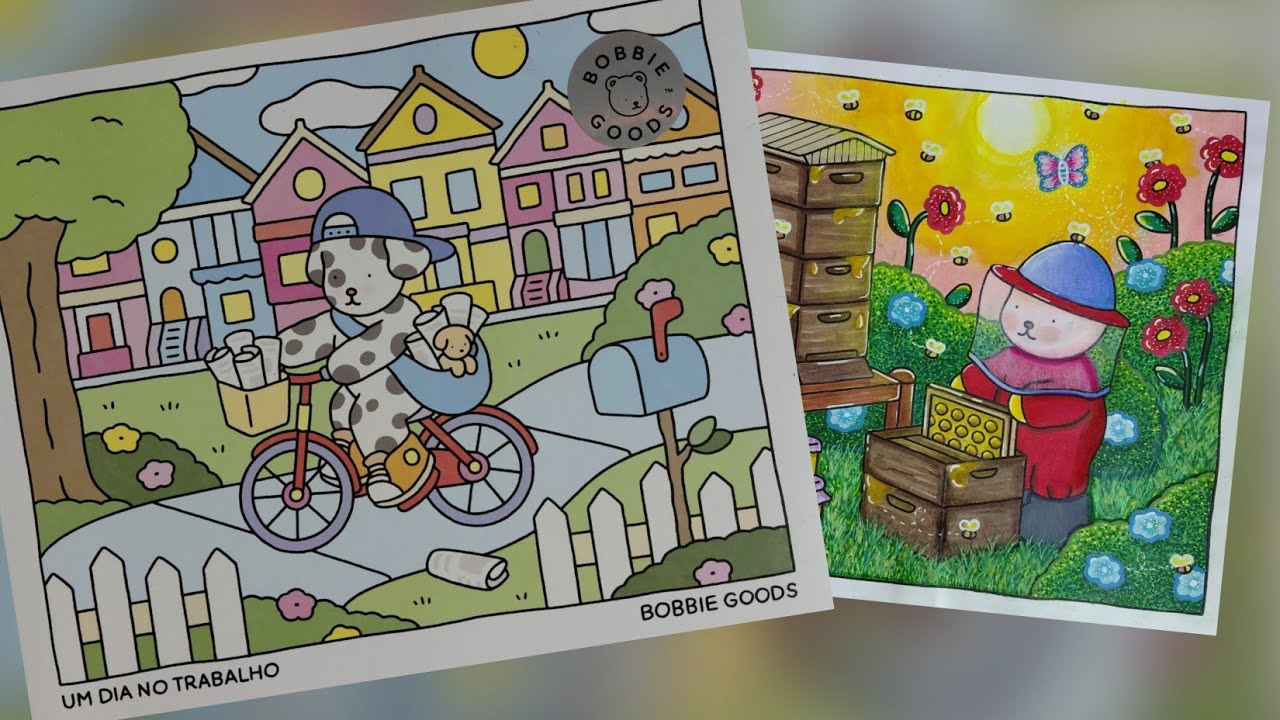 COLORING WITH ME- BOBBIE GOODS 