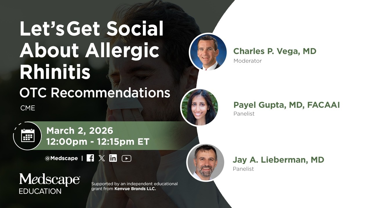 Lets Get Social About Allergic Rhinitis: OTC Recommendations