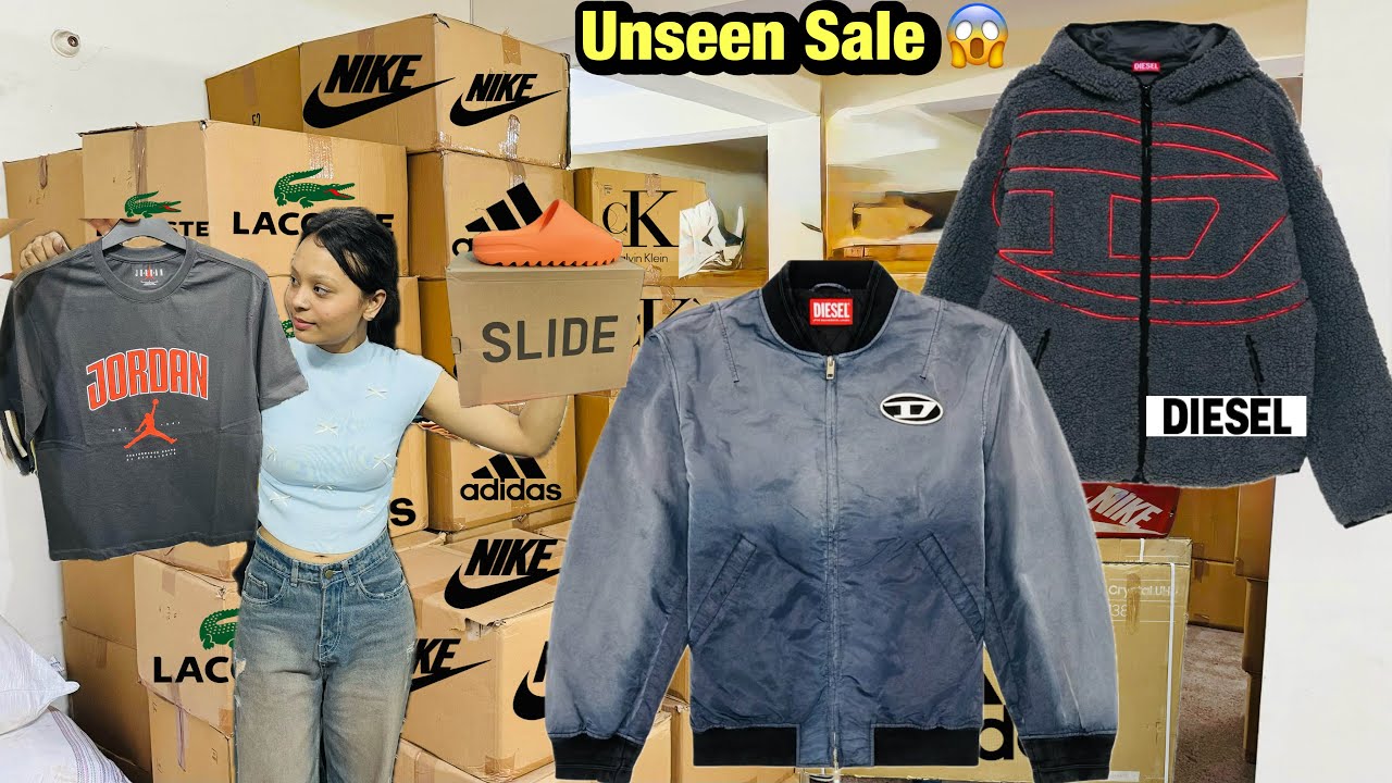 Cheapest Export Surplus Garments | 100% Original | Diesel, Lacoste 