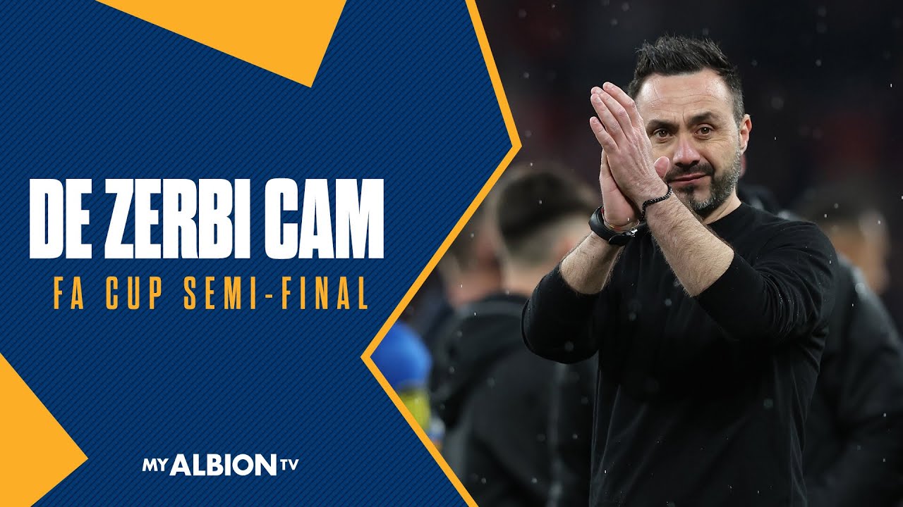 De Zerbi Cam: Man United In FA Cup Semi-Final