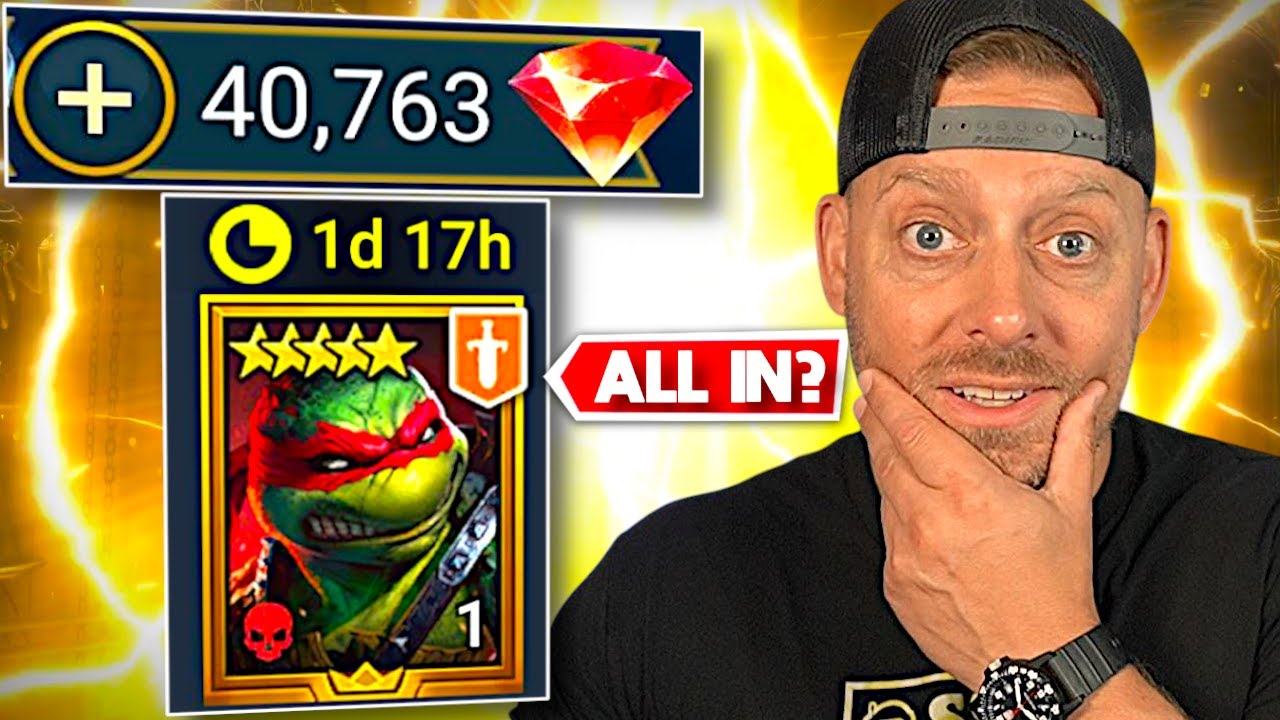 Smart to spend 40,000 GEMS to pull Shards for Raphiel