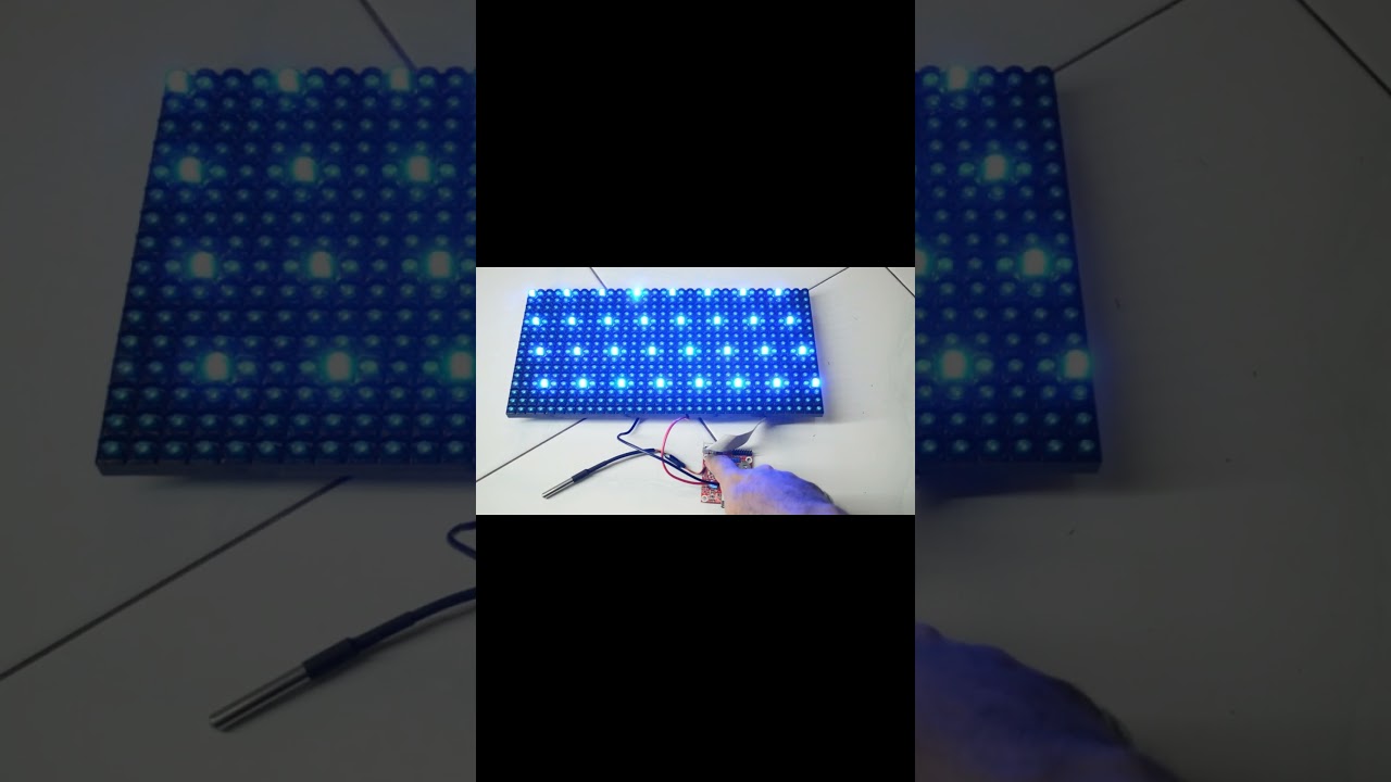 Mudahnya merakit running text tanpa programming mikrokontroller