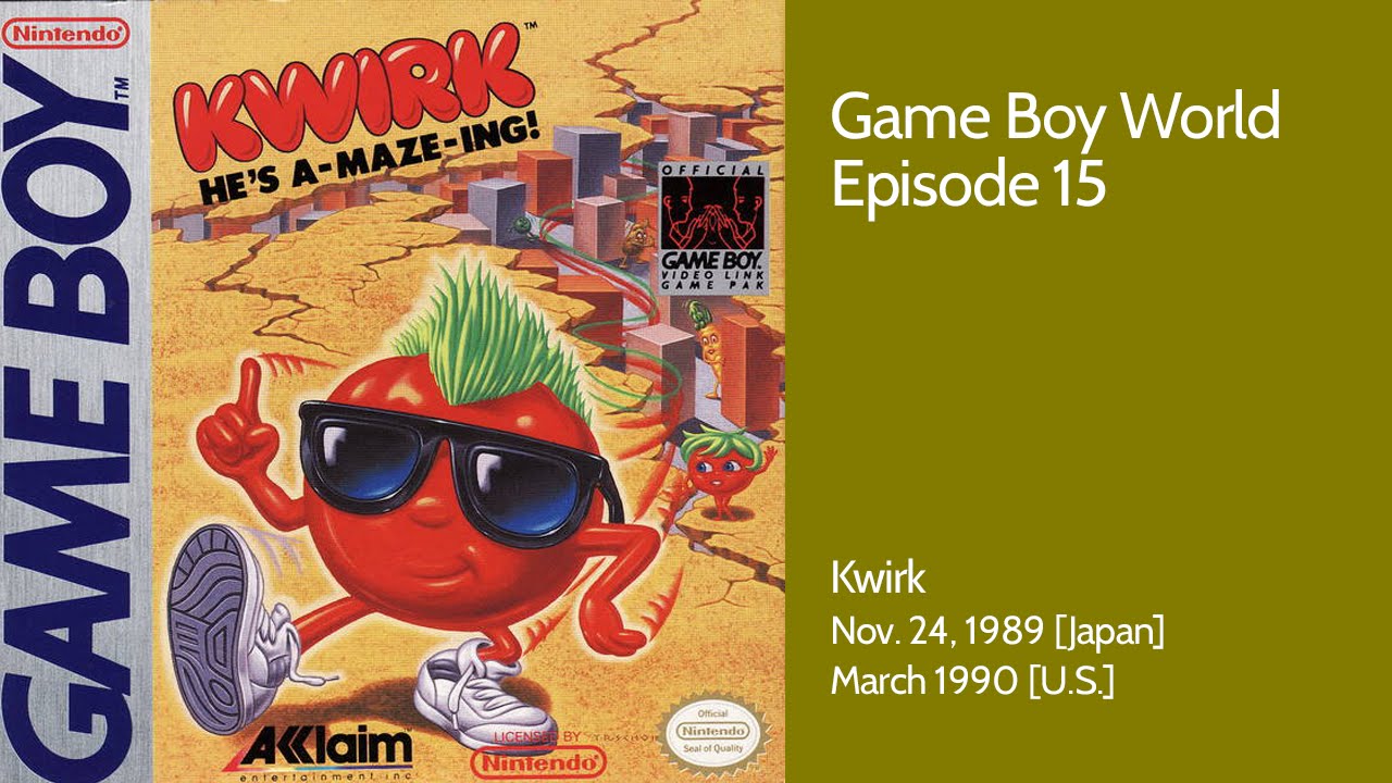 Game Boy World #015: Kwirk (Atlus/Acclaim, 1989)