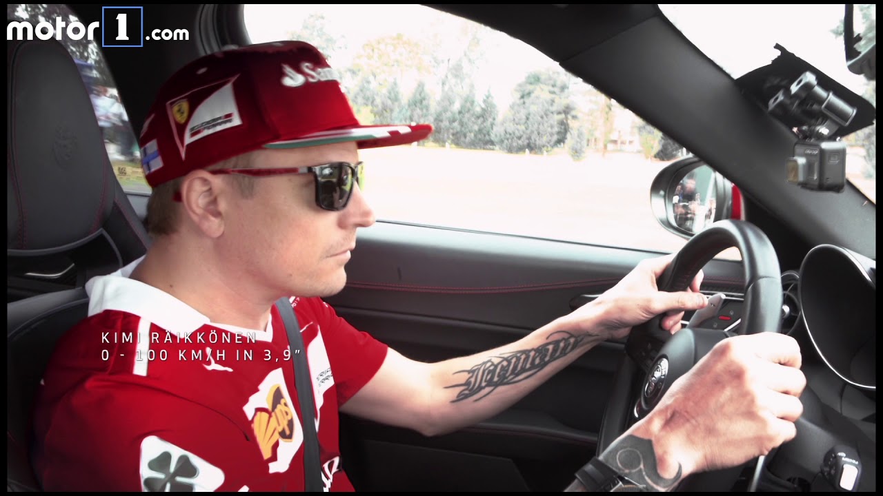 Vettel y Raikkonen, a los mandos del Alfa Giulia QV