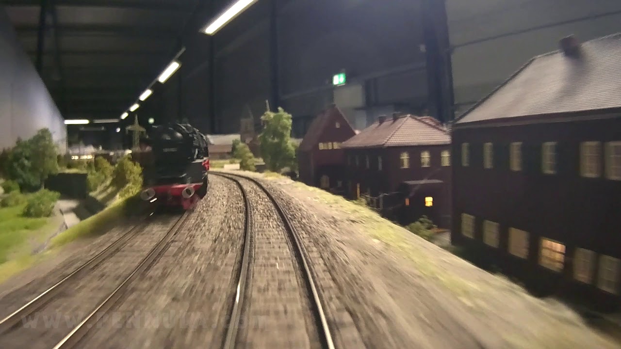 Modelleisenbahn H0 Lokführer Führerstandsmitfahrt - Modellbahnwelt Odenwald - Dortmund - Oberhausen