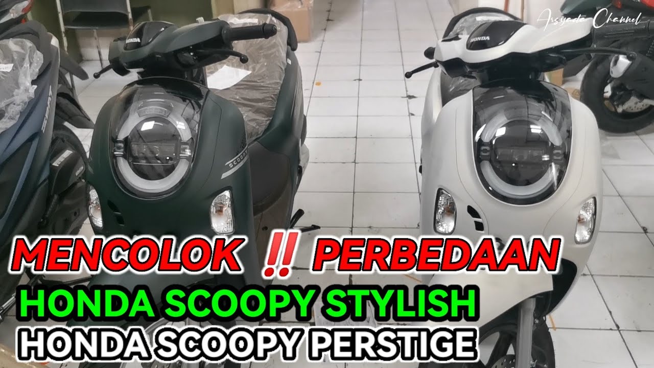 YAKIN  BELI SCOOPY 2025 ‼️ PERBEDAAN SCOOPY STYLISH DENGAN SCOOPY PRESTIGE TERBARU