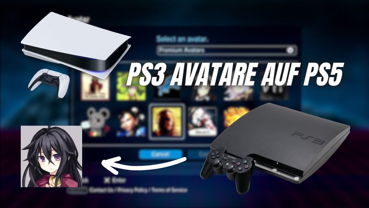 WIE DU SELTENE PS3 AVATARE AUF PS5 BEKOMMST!