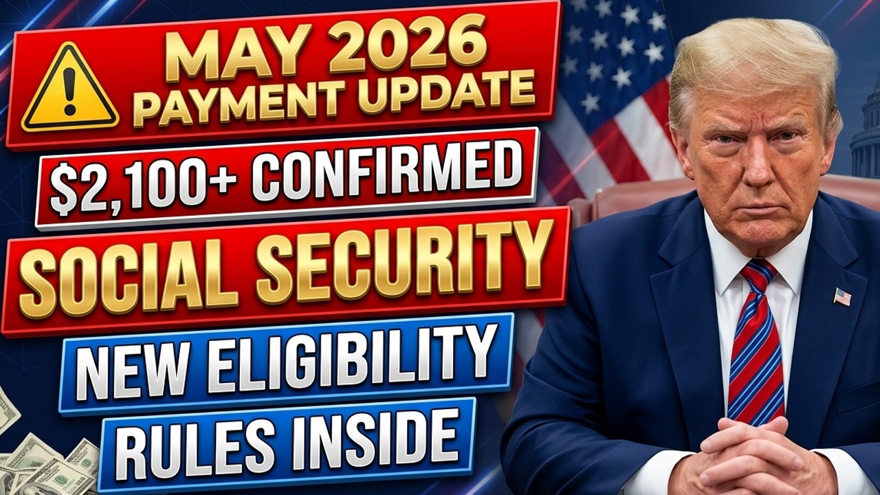May 2026 Social Security Update: $2,100+ Payments & Eligibility News