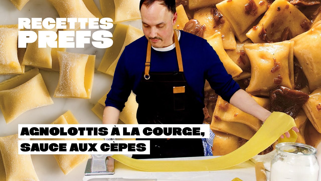 Agnolottis + Courge = LA recette de pâtes maison à faire | Recettes Prefs | Ricardo Cuisine