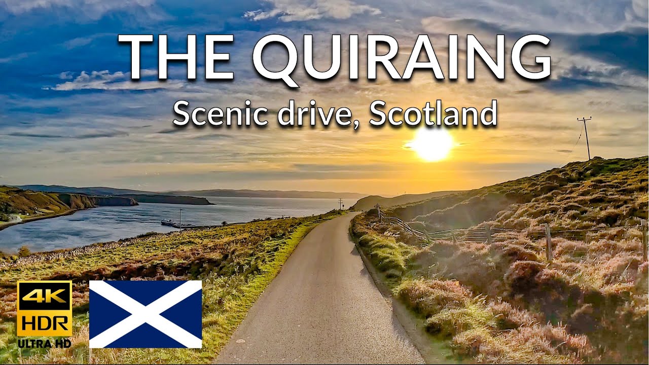 🏴󠁧󠁢󠁳󠁣󠁴󠁿 4K Driving The Quiraing | AMAZING SCENIC DRIVE | #scenicdrive #scotland #highlands