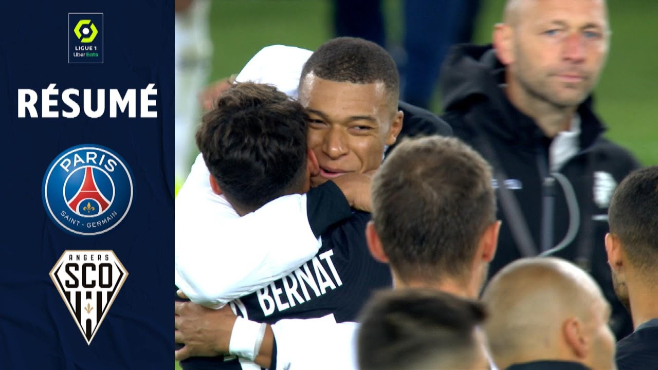 PARIS SAINT-GERMAIN - ANGERS SCO (2 - 1) - R&eacute;sum&eacute; - (PSG - SCO) / 2021-2022