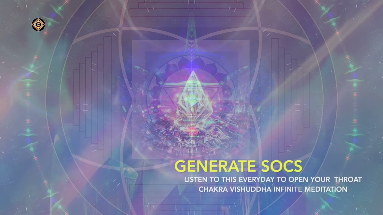 LISTEN TO THIS EVERYDAY TO OPEN YOUR  THROAT CHAKRA VISHUDDHA INFINITE MEDITATION