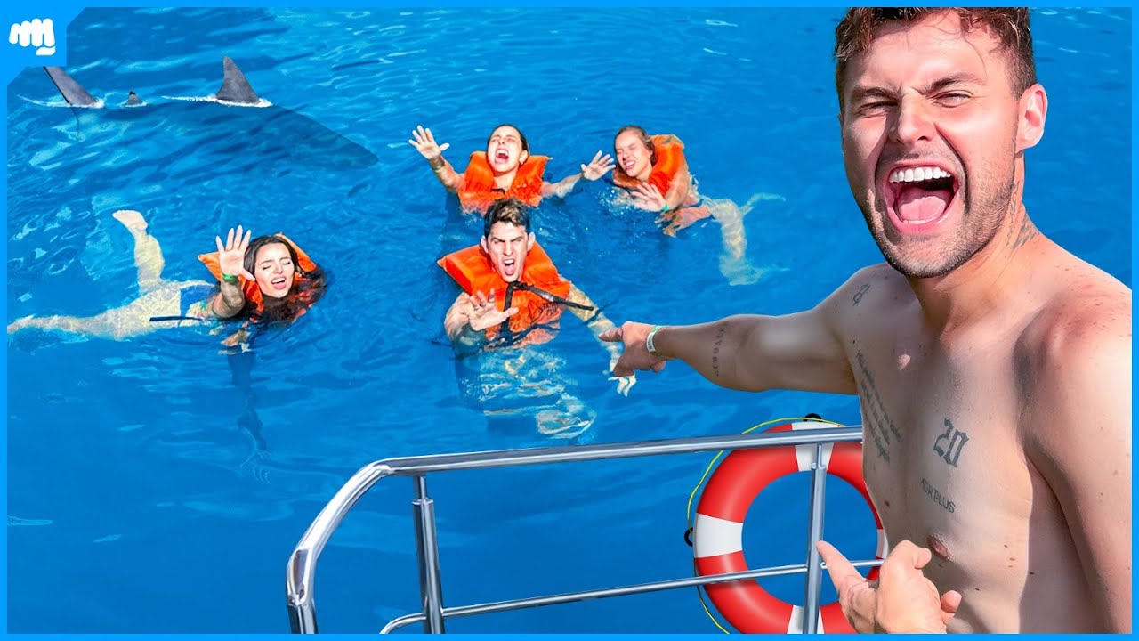 ABANDONEI MEUS AMIGOS NO MEIO DO LAGO!!