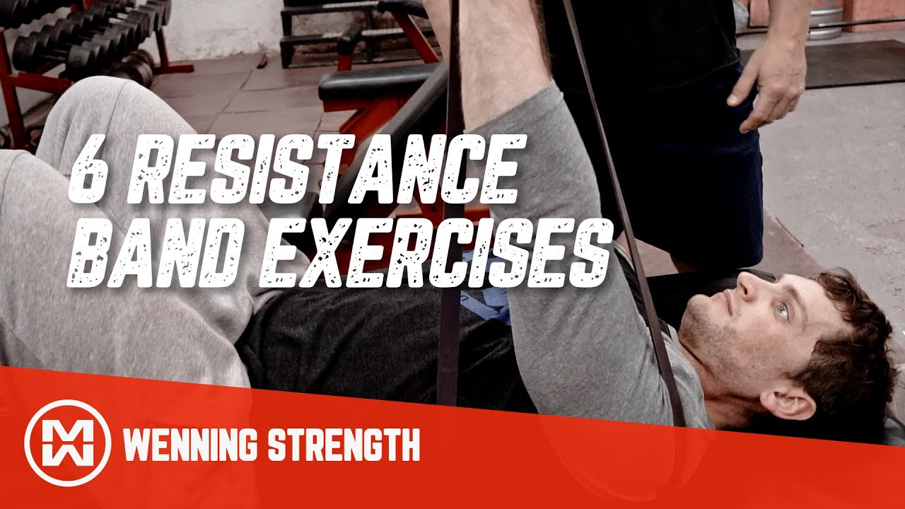 6 Resistance Band Exercises You Can Do Almost Anywhere