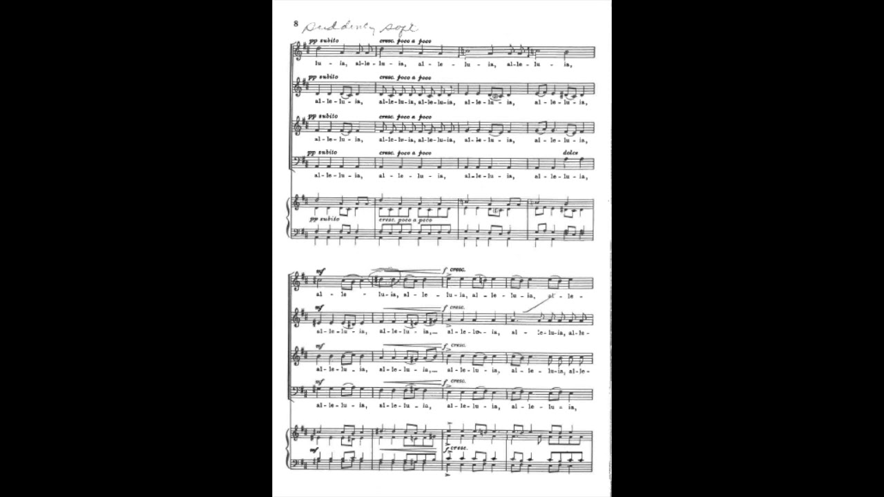 Alleluia Thompson Alto