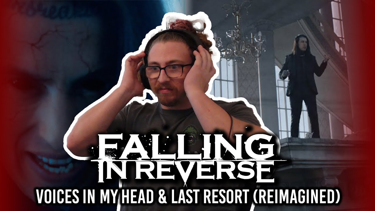 DOUBLE METAL REACTION! Falling In Reverse - Voices In My Head / Last Resort (Reimagined)!