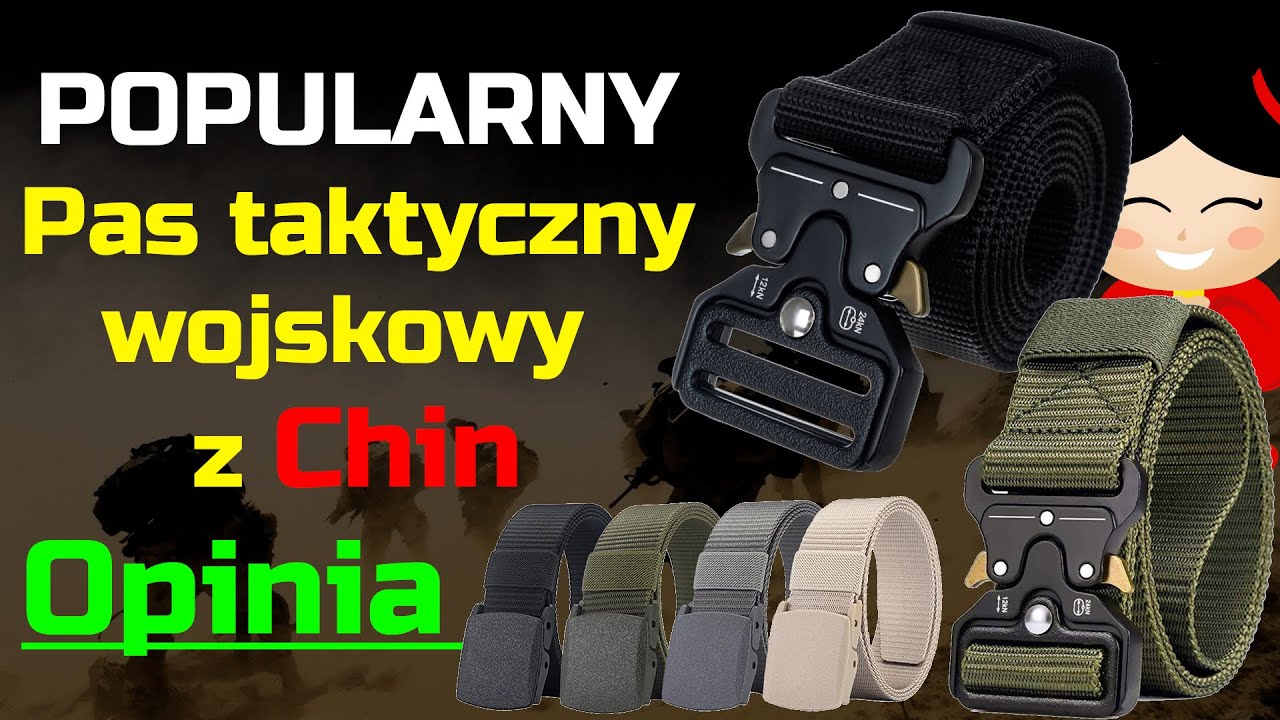 Popularny Pas taktyczny wojskowy z chin - Opinia