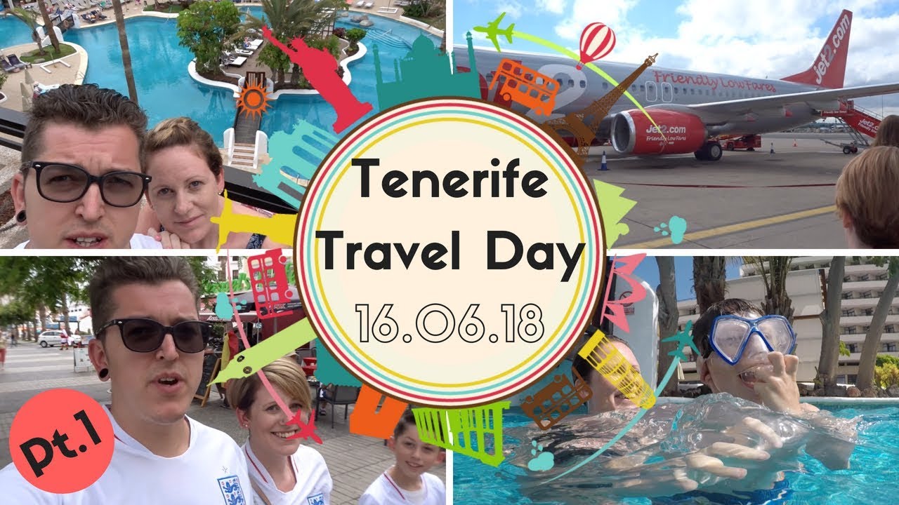 Tenerife - Travel Day Stopping at H10 Conquistador - Pool Day & England World Cup Match - Vlog 24