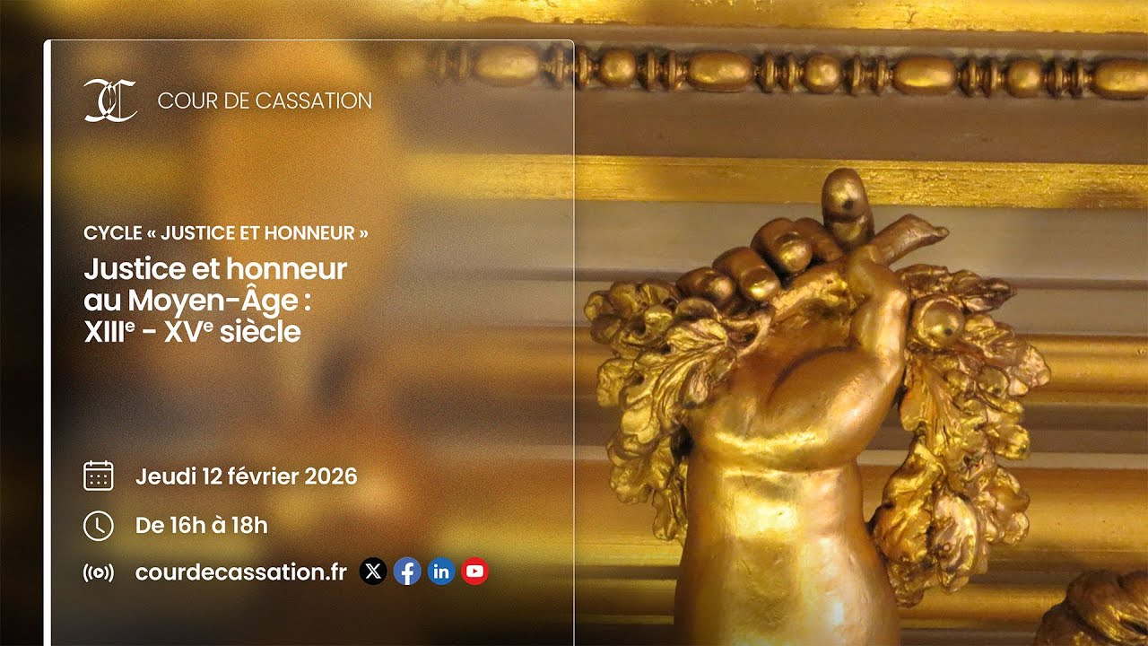 Justice et honneur au Moyen-&Acirc;ge : XIIIe - XVe si&egrave;cle
