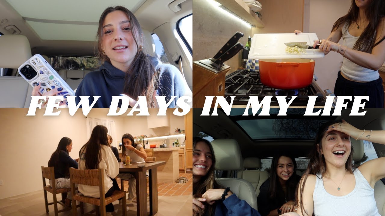 VLOG:  girls dinner night, cook with me & buying new computer!