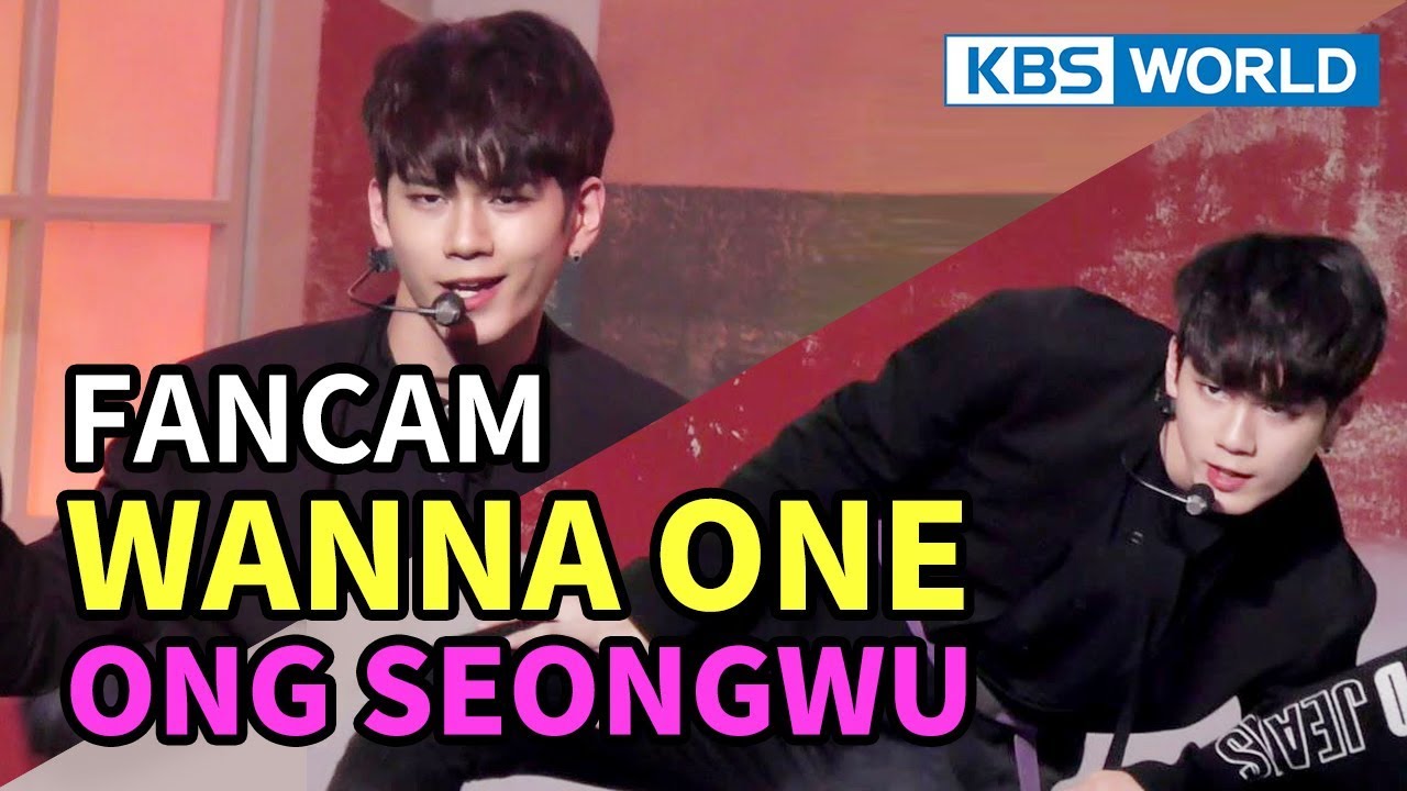 [FOCUSED] Wanna One's Ong Seongwu - Boomerang [Music Bank / 2018.03.30]