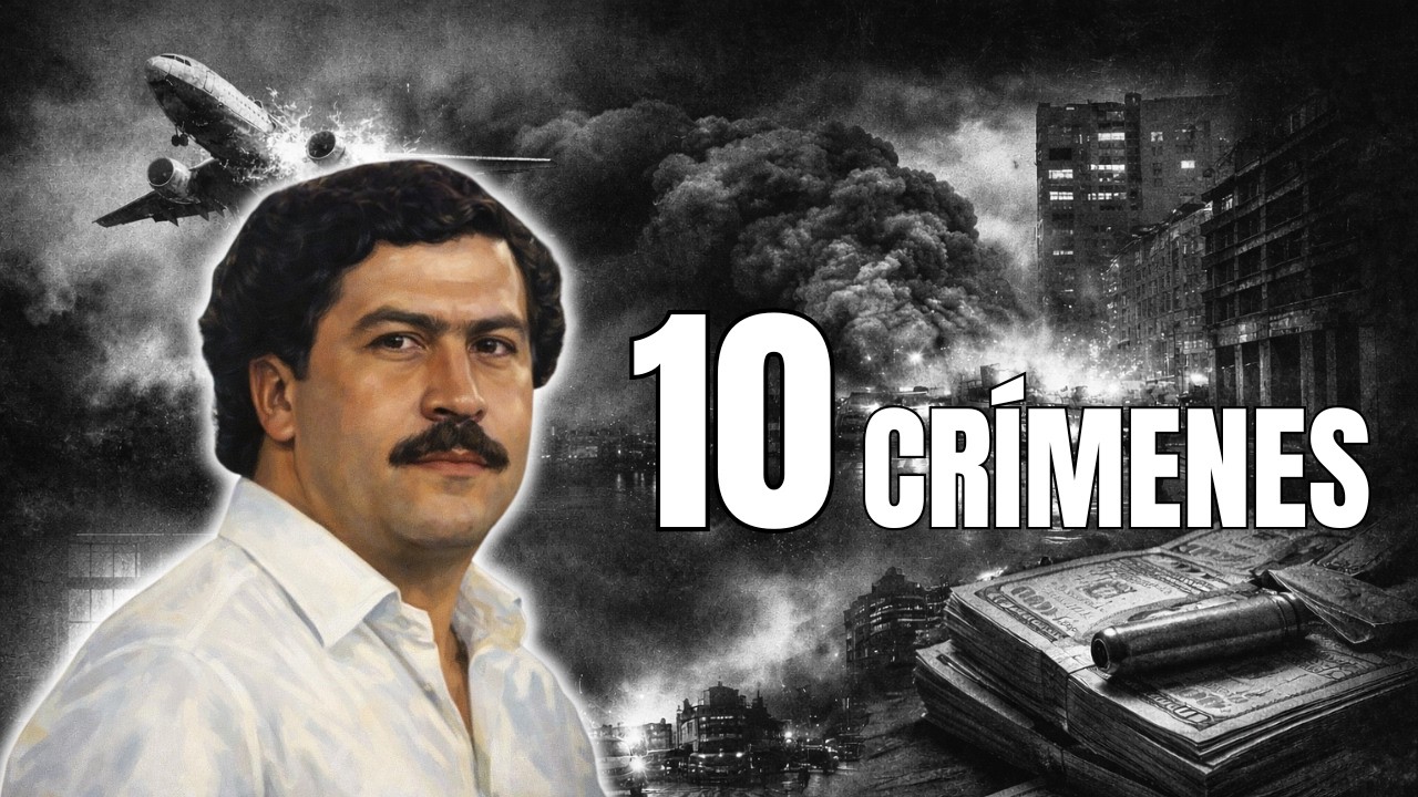 Los 10 Cr&iacute;menes M&aacute;s Brutales de Pablo Escobar | Documental Completo