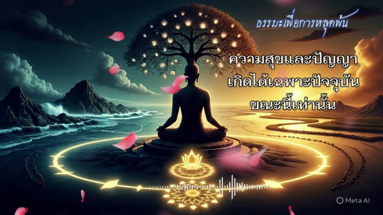 DE 252. ความสุขและปัญญาเกิดได้เฉพาะปัจจุบันขณะนี้เท่านั้น